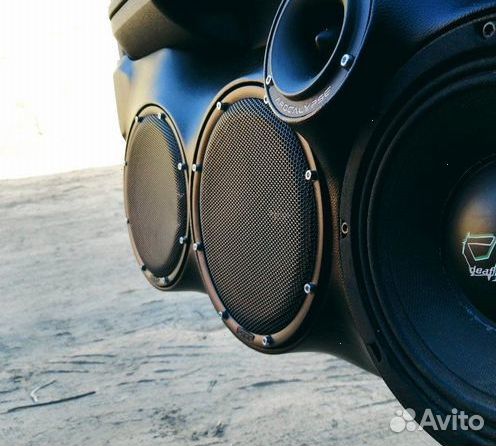 Установка аудио комп. Шумоизоляция, автозвук