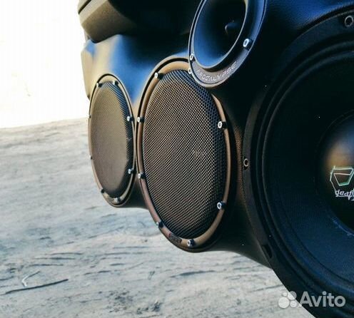 Установка аудио комп. Шумоизоляция, автозвук