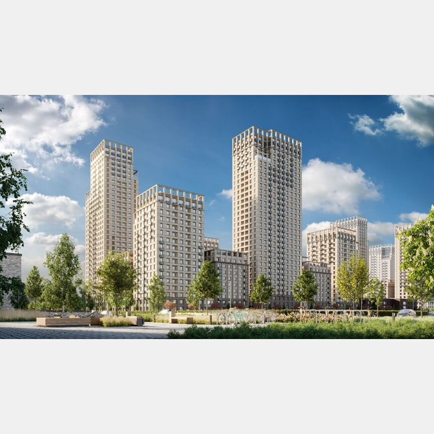 1-к. квартира, 56,3 м², 29/31 эт.