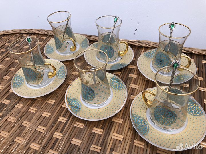 Армуды для чая и кофе турецкие