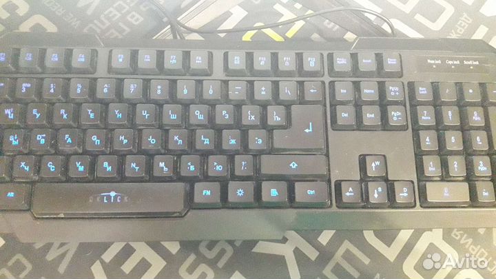 Игровая клавиатура oklick 740g