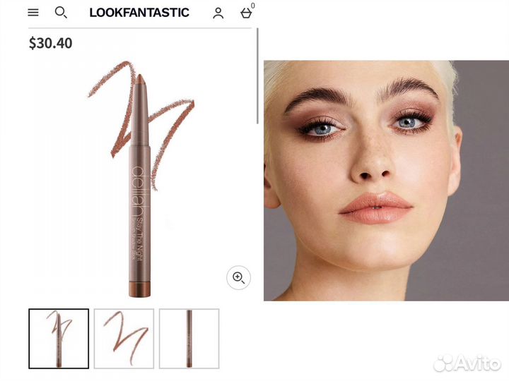 Тени для век delilah, Too Faced, Charlotte Tilbury