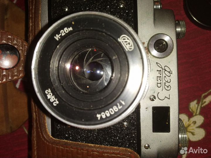 Фотоаппарат фэд 3, советского производства