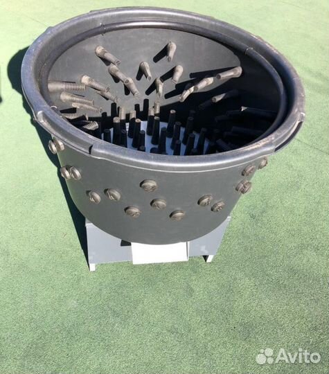 Перосъемная машина для бройлеров с подачей воды