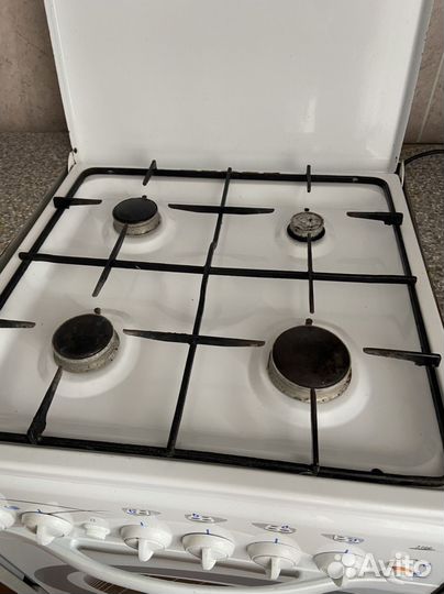 Газовая плита с электрической духовкой