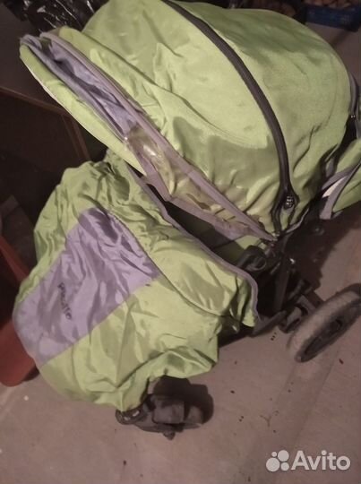 Прогулочная коляска детская складная