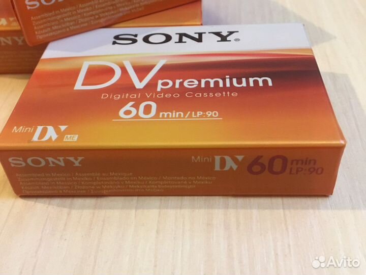 Видеокассеты Sony DV premium