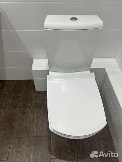 Унитаз новый от застройщика