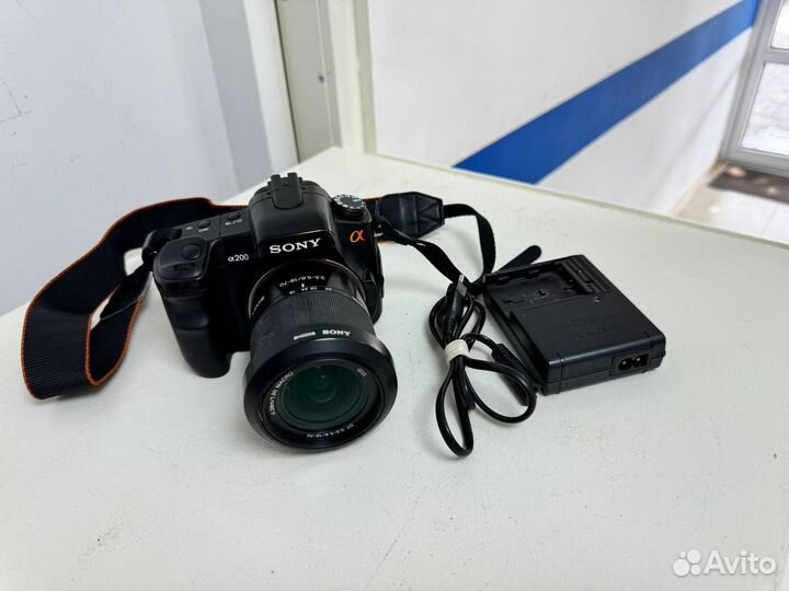 Фотоаппарат Sony Alpha dslr-A200 Kit (185711)