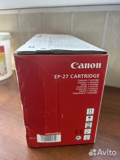 Картридж canon ep-27