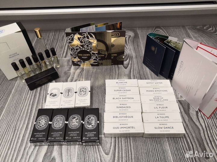 Пробники. Byredo, Creed, Diptyque, Clive Cristian