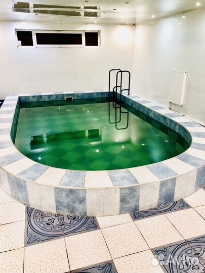 Сауна с теплым бассейном