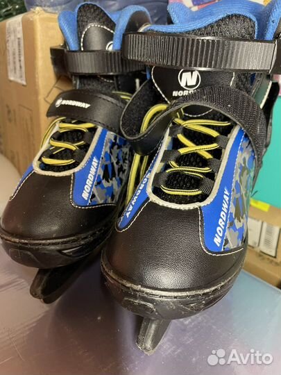 Коньки детские раздвижные 27-30