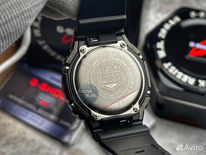 Сasio G-shock GM-2100 LUX Металлические Черные