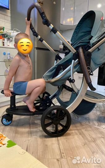 Подножка для второго ребенка на коляску