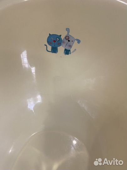 Ванночка для купания с горкой