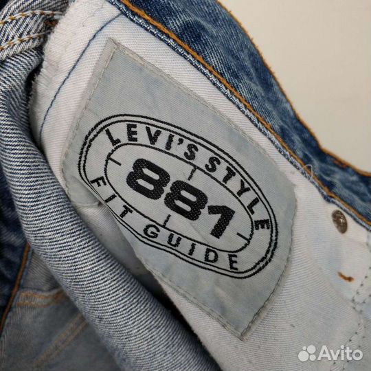 Джинсы Levis 881 orange tab 34/32