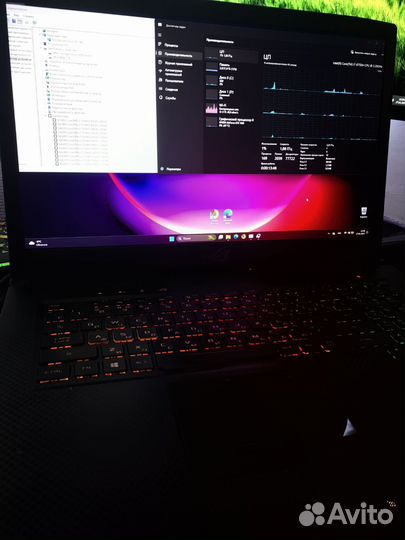 Ноутбук asus rog strix