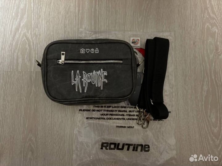 Сумка La Routine Washed Grey