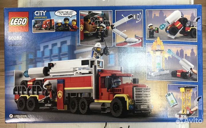 Конструктор lego City 60282 Команда пожарных