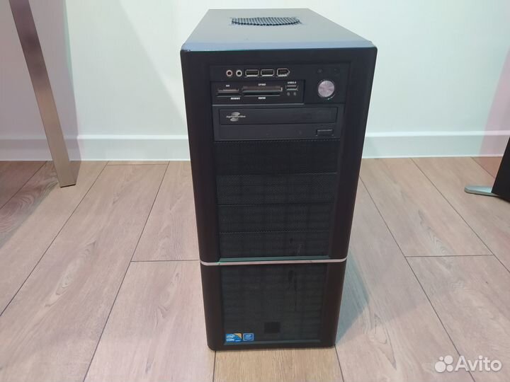 Большой корпус Miditower ascot 6XR8 для пк