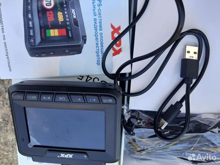 Видеорегистратор с радар детектором хрх545-STR