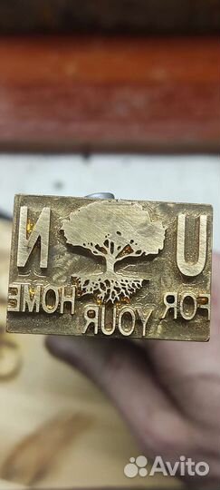 Клише Штамп Клеймо Изготовление