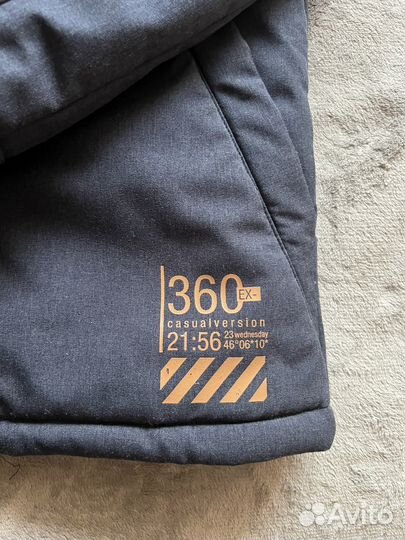 Зимняя куртка button blue 152