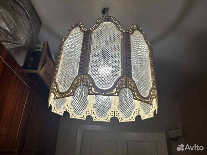 Люстра абажур СССР