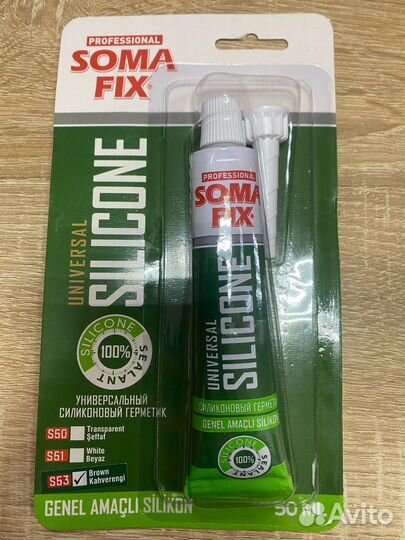 Силиконовый герметик soma FIX
