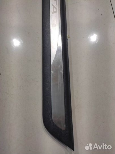 Накладка порога (передняя, левая) (Hyundai Sonata)