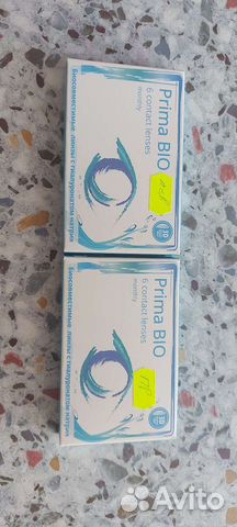 Линзы контактные