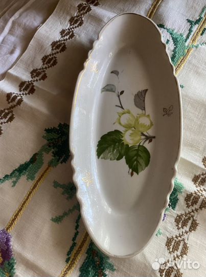Блюдо фарфор СССР дулево