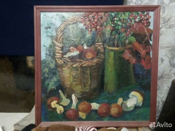 Картина маслом на холсте бу