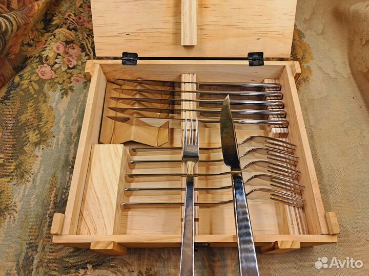 Набор ножей и вилок для стейка, Германия