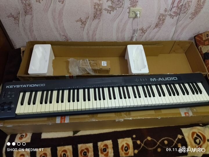 Midi клавиатура M-audio keystation 88
