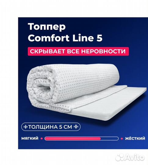 Топпер. Матрас Топпер пенополиуретан