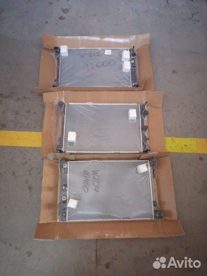 Радиатор охлаждения Мерседес Бенц W204