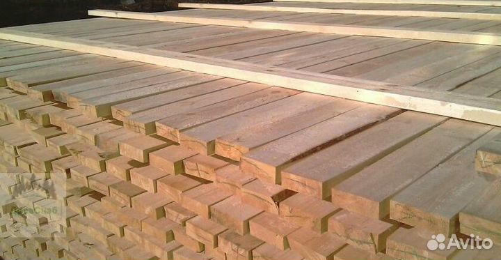 Доска сухая строганная