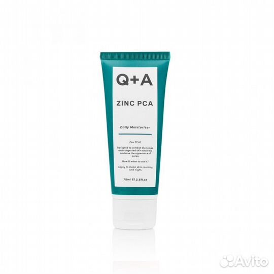 Увлажняющий крем с цинком и ниацинамидом Q+A zinc