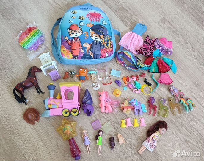 Детские игрушки для девочки пакетом