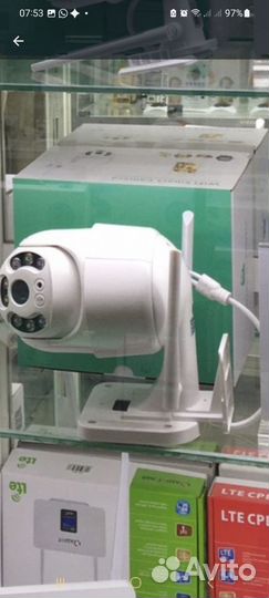 Камера видеонаблюдения wifi уличная