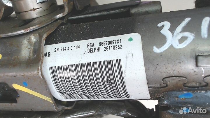 Колонка рулевая Peugeot 407, 2004