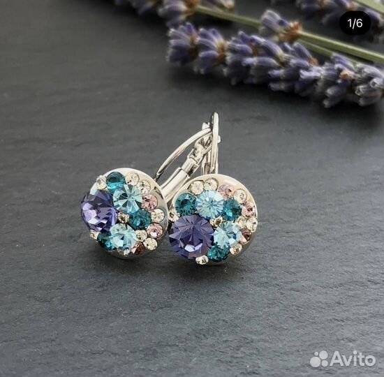 Swarovski серьги