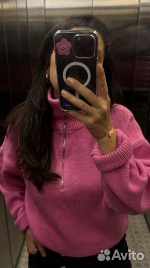 Свитер розовый aim clo