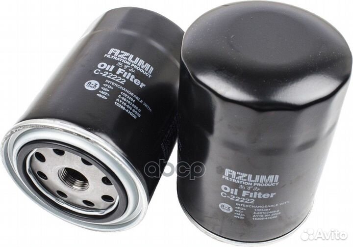 Фильтр масляный C22222 azumi