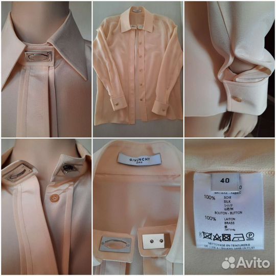 Блузки Givenchy/40 D&G/40 Chloe/38 Ralph Lauren/4