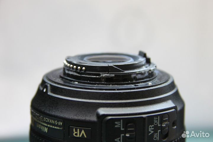 Ремонт байонета объектива Nikon F