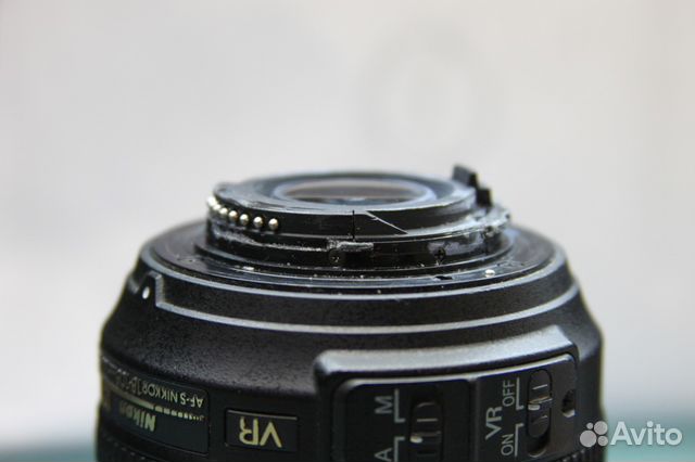 Ремонт байонета объектива Nikon F