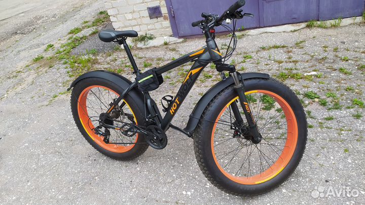 Велосипед fatbike 26*4.0 серый (бронь)